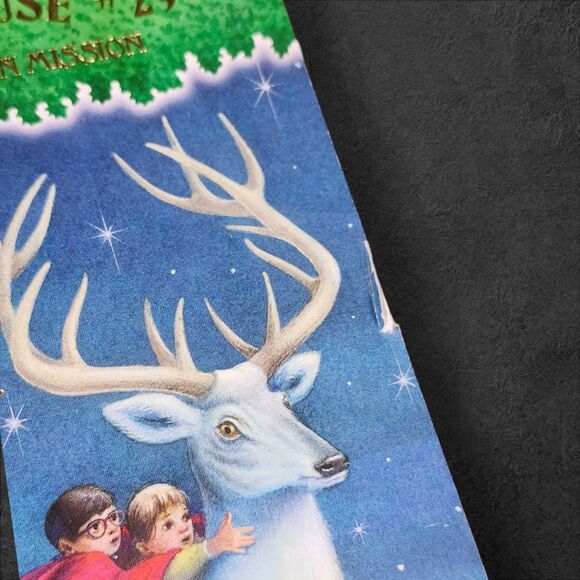 Magic Tree House Lot of 4 Dinosaurs Ghosts Wizards & Christmas Early Prints - Picture 3 of 9